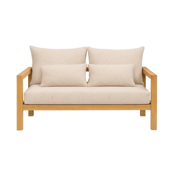 Picture of Lounge bench 2-seater + Cushions 200 cm