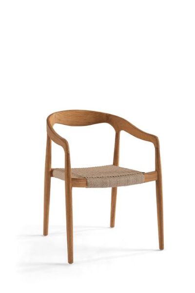 Afbeelding van Wishbone stacking chair, Syntetic rattan CB